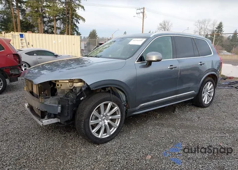 2019 Volvo Xc90 T6 Inscription из США, поврежденный, VIN YV4A22PL7K1421167